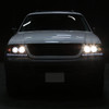 2002-2005 Ford Explorer Dual Halo Projector Headlights w/ LED Light Strip (Jet Black Housing/Clear Lens)
