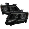 2015-2022 Chevrolet Colorado Factory Style Headlights (Black Housing / Smoked Lens)