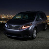 2011-2020 Toyota Sienna Switchback Sequential LED Bar Projector Headlights (Black Housing / Smoked Lens)