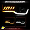 2010-2013 Chevrolet Camaro Projector Headlights w/ Switchback LED DRL (Matte Black Housing / Clear Lens)