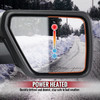 2021-2025 Ford F-150 Chrome Power Adjustable, Manual Fold & Heated Side Mirror w/ t Temperature Sensor - Passenger Side Only
