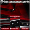 2014-2017 Lexus IS250/IS350 Full LED Tail Lights w/ Sequentail Turn Signal (Jet Black Housing / Clear Lens)