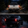 2003-2006 Chevrolet Silverado 1500 2500 3500 LED Bar Tail Lights (Black Housing / Clear Lens)
