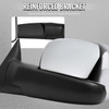 1994-2001 Dodge RAM 1500 / 1994-2002 Ram 2500 3500 Chrome Manual Adjustable & Extendable Towing Mirrors