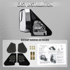1994-2001 Dodge RAM 1500 / 1994-2002 Ram 2500 3500 Chrome Manual Adjustable & Extendable Towing Mirrors