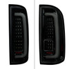 2015-2022 Chevrolet Colorado GMC Canyon Full LED Sequential Tail Lights (Glossy Black Housing / Smoked Lens)