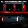 2015-2022 Chevrolet Colorado GMC Canyon Full LED Sequential Tail Lights (Jet Black Housing / Clear Lens)
