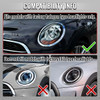2014-2021 Mini Cooper F55 F56 F57 Projector Headlights Swithback LED DRL (Matte Black Housing / Clear Lens)