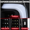 2015-2022 Chevrolet Colorado GMC Canyon Full LED Sequential Tail Lights (Black Housing / Clear Lens)