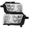 2010-2013 Chevrolet Camaro Factory Style Halogen Headlights (Chrome Housing / Clear Lens)