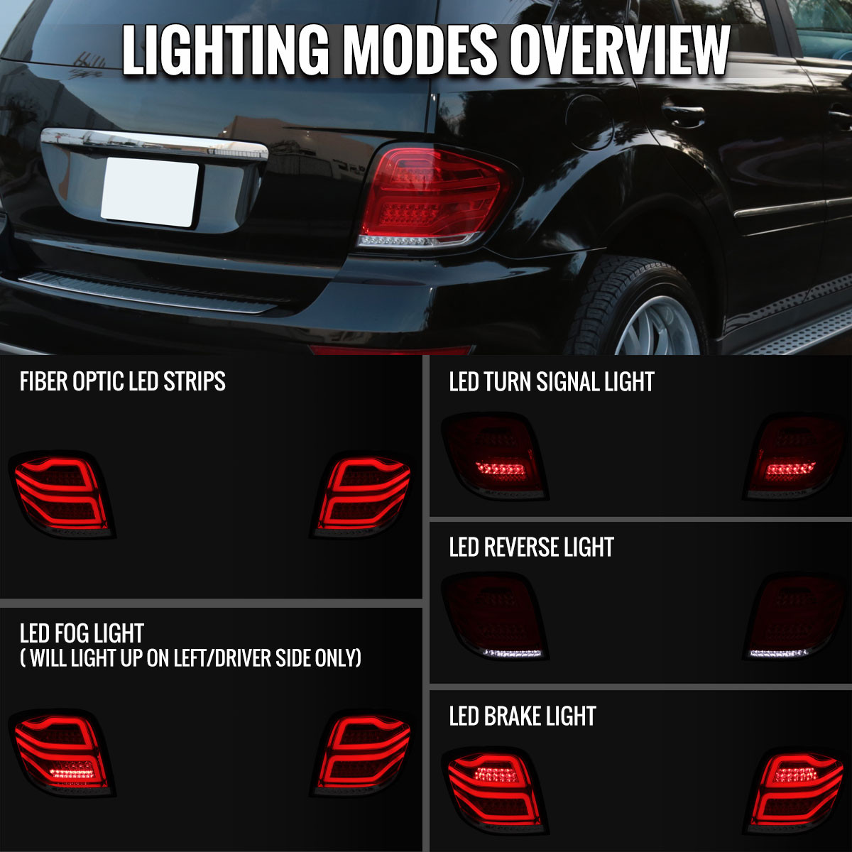 NEW For 2012-2015 Mercedes Benz ML550 ML350 W166 LED Tail Light Right NEW For 2012-2015 Mercedes Benz ML550 ML350 W166 LED Tail Light Right