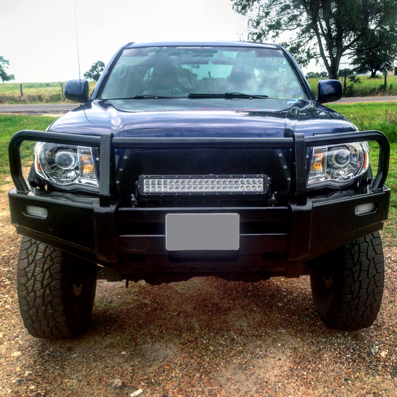 2005-2011 Toyota Tacoma Retro Style Projector Headlights (Chrome