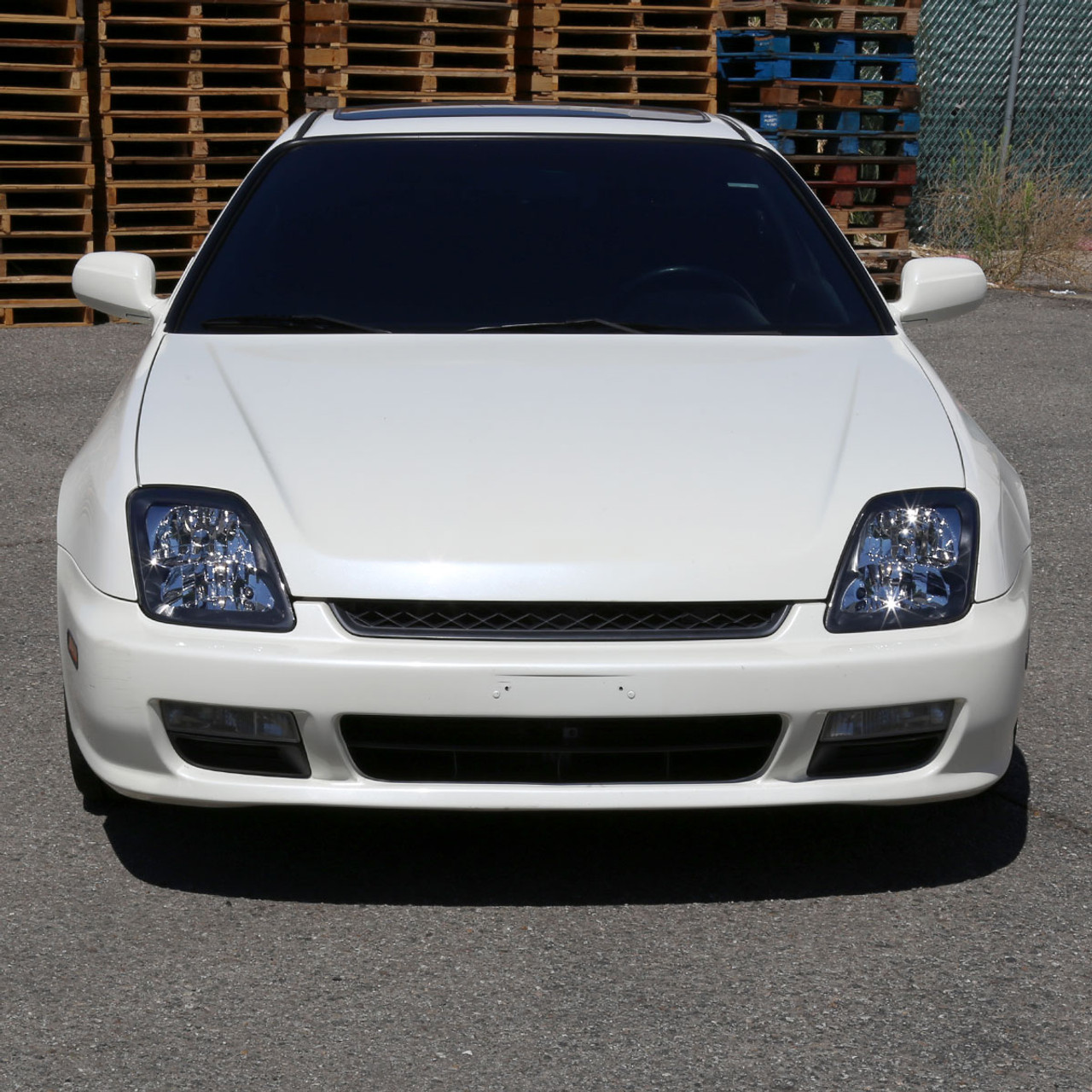 1997-2001 Honda Prelude Factory Style Headlights (Matte Black