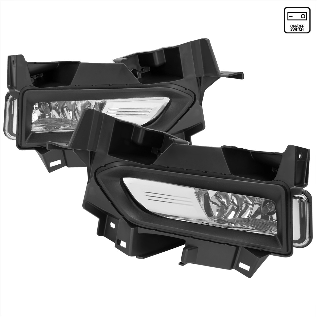 2020-2021 Nissan Versa H8 Fog Lights Kit (Chrome Housing/Clear