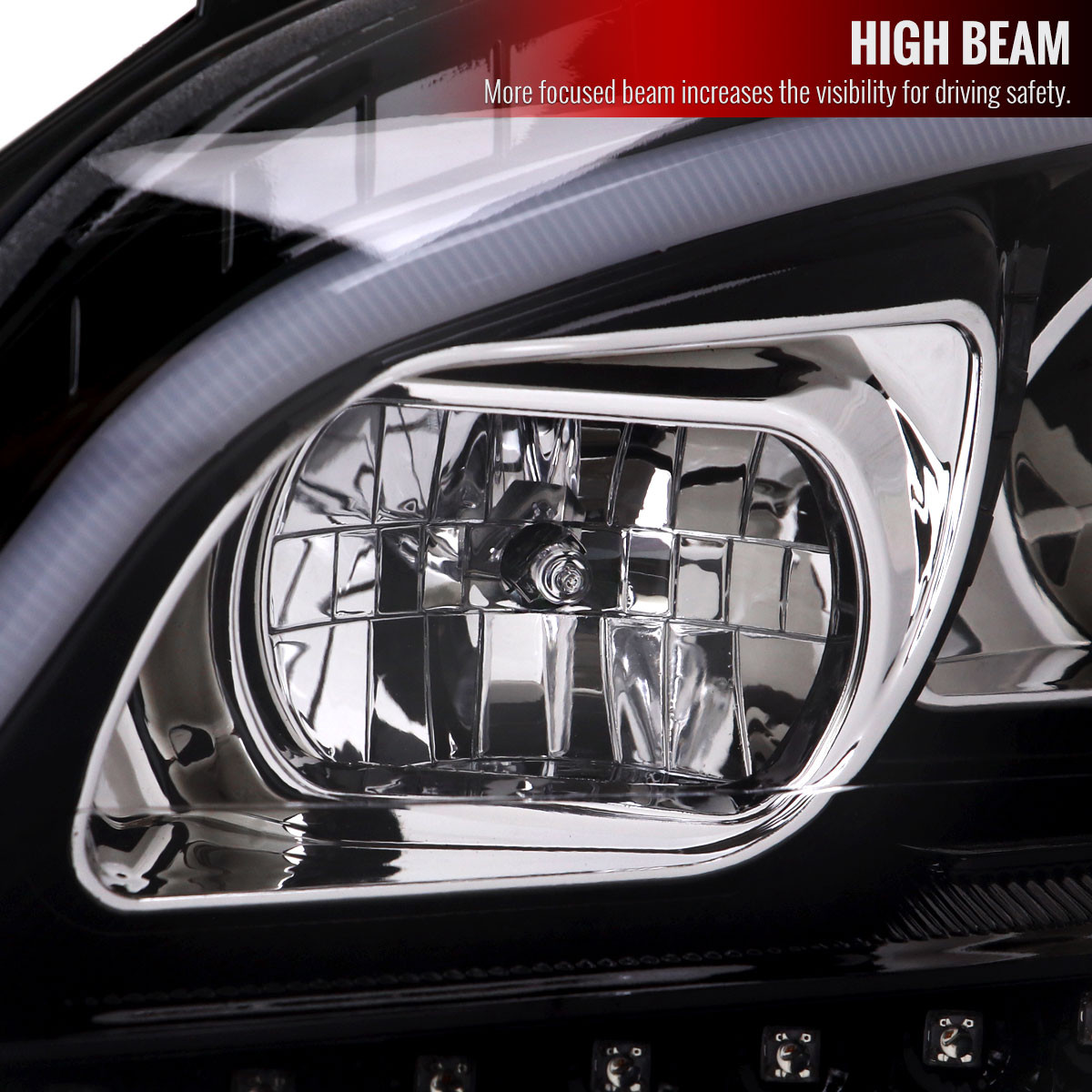 2009-2011 Mercedes Benz W164 ML-Class LED Sequetial Turn Signal