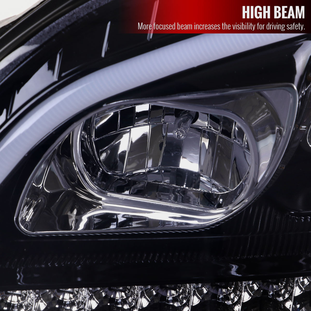 2009-2011 Mercedes Benz W164 ML-Class LED Sequetial Turn Signal