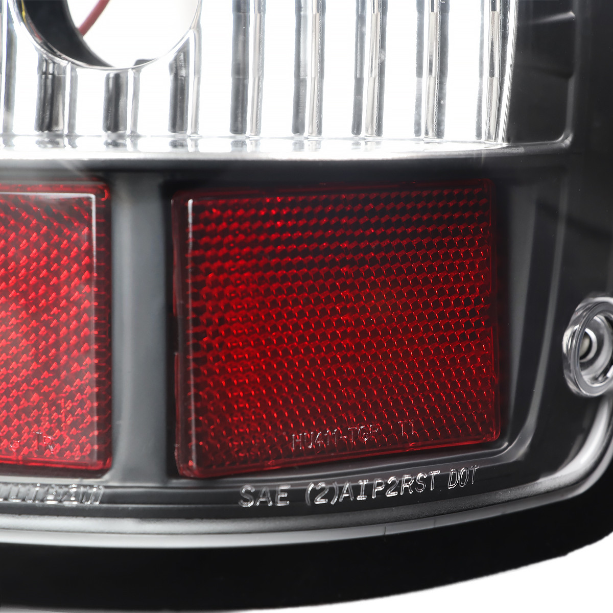 2006-2011 Ford Ranger V2 LED Tail Lights (Matte Black Housing/Clear ...