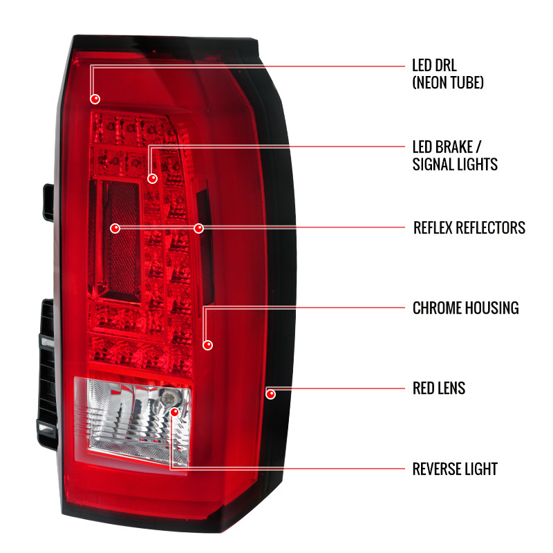 JSKAPA Tail Light Compatible with 2015-2020 Chevy Tahoe Suburban Rear Brake Turn Signal LED Driving Light Assembly Left Driver Side Replace 84467058 in Dubai - UAE | Tail Light Assemblies JSKAPA Tail Light Compatible with 2015-2020 Chevy Tahoe Suburban Rear Brake Turn Signal LED Driving Light Assembly Left Driver Side Replace 84467058 in Dubai - UAE | Tail Light Assemblies