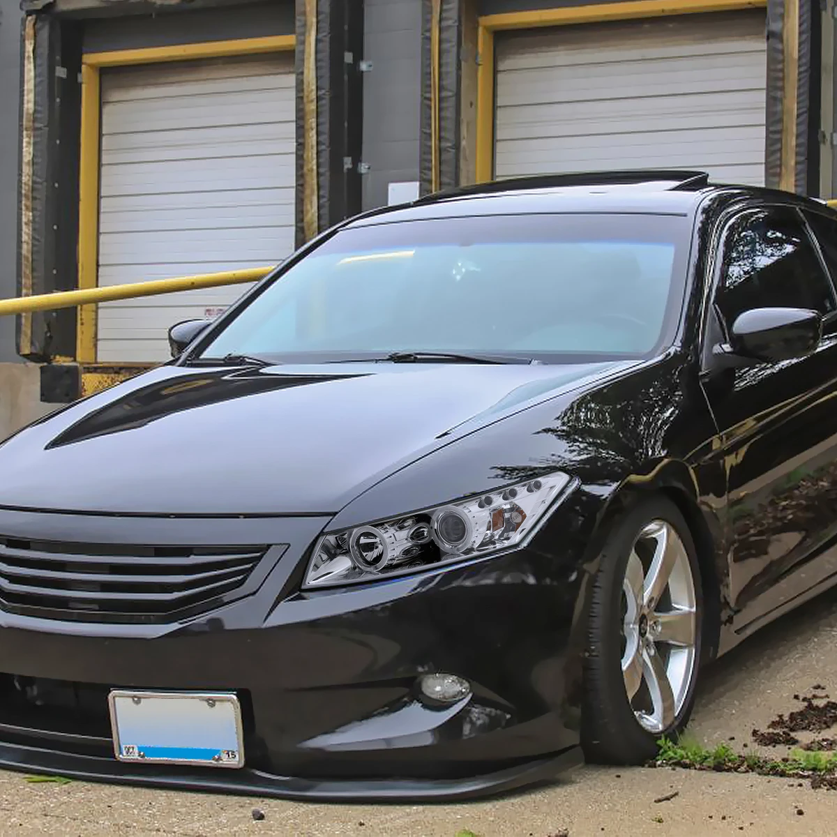 Black Clear Corner Projector Headlights for Honda Zambia Black Clear Corner Projector Headlights for Honda Zambia