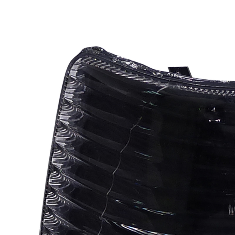 1993-1998 Jeep Grand Cherokee Corner Lights w/ Amber Reflectors (Matte Black Housing/Clear Lens)