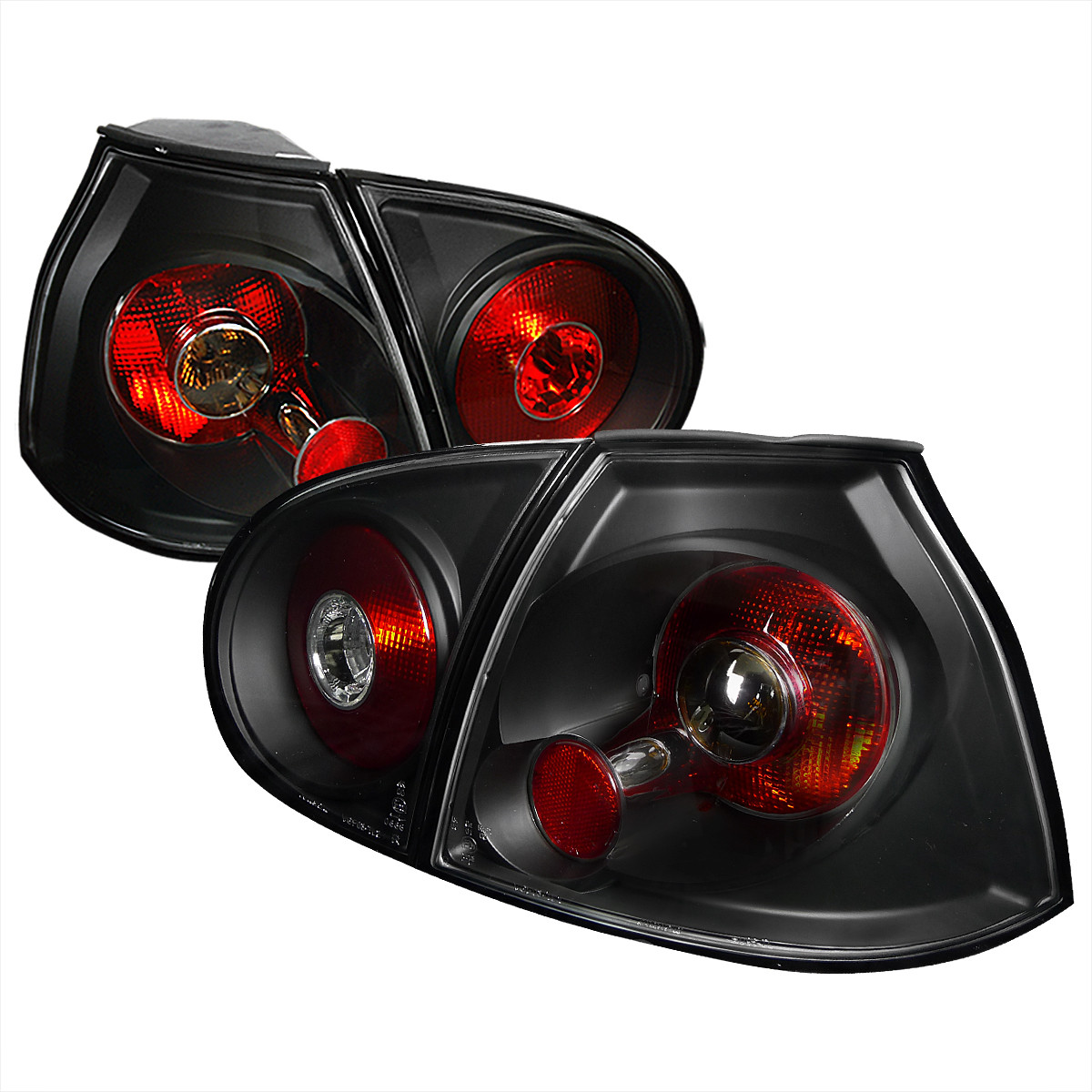 2006-2009 Volkswagen Golf GTI Mk5/Rabbit/R32 Tail Lights (Matte