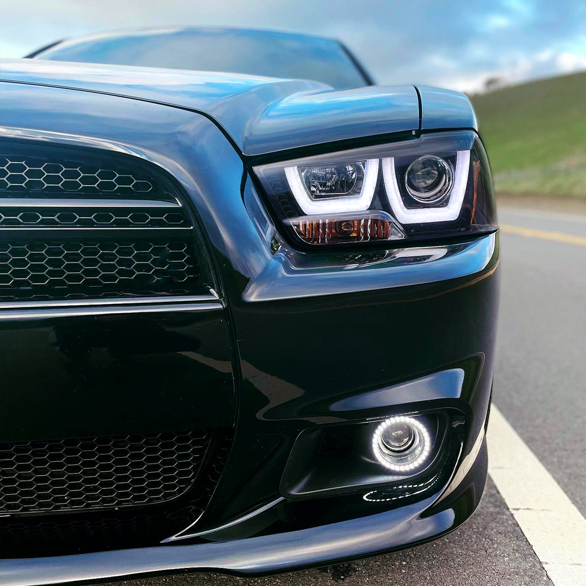LED Headlights Sequential Turn Signals Charger LED Projector Headlights For Dodge Charger 2011-2014 - Sequential Turn Signals Dodge Charger Headlights LED Headlights Sequential Turn Signals Charger LED Projector Headlights For Dodge Charger 2011-2014 - Sequential Turn Signals Dodge Charger Headlights