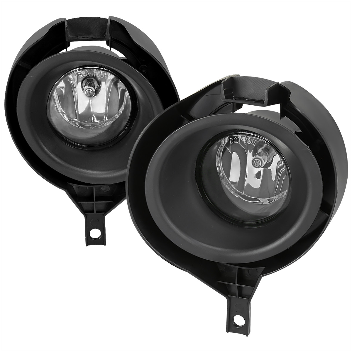 Nixon Offroad Fog Lights For Nissan Frontier & Xterra – Clear Lens, H11 Halogen, Wiring Kit & Switch Included