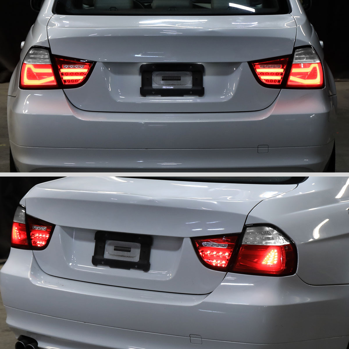 2009-2011 BMW E90 3-Series 4Dr Sedan LED Tail Light (Chrome