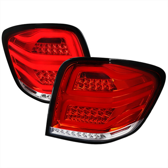 2006-2011 Mercedes Benz W164 ML Class LED Tail Lights (Jet Black