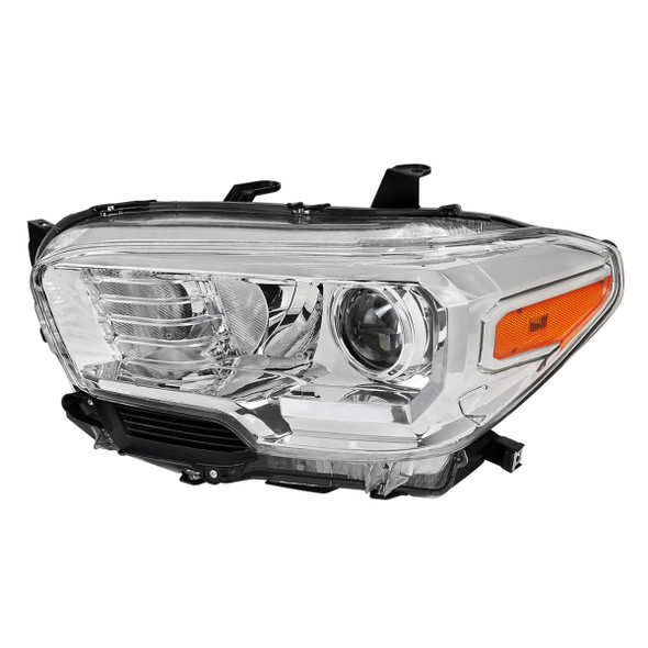 2016-2023 Toyota Tacoma LED Bar Projector Headlight (Chrome