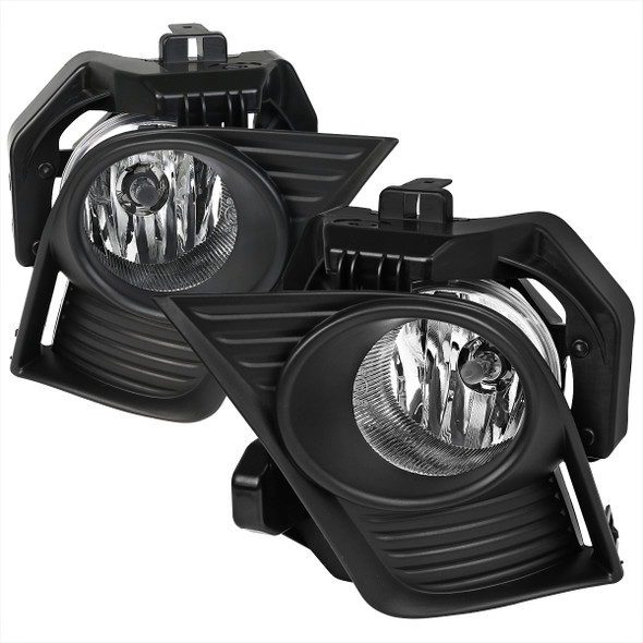 2014-2017 Lexus CT200h H16 Fog Lights Kit (Chrome Housing/Clear Lens)