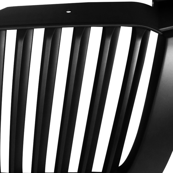 2003-2006 Chevrolet Silverado/Avalanche Matte Black ABS Conversion Vertical Grille