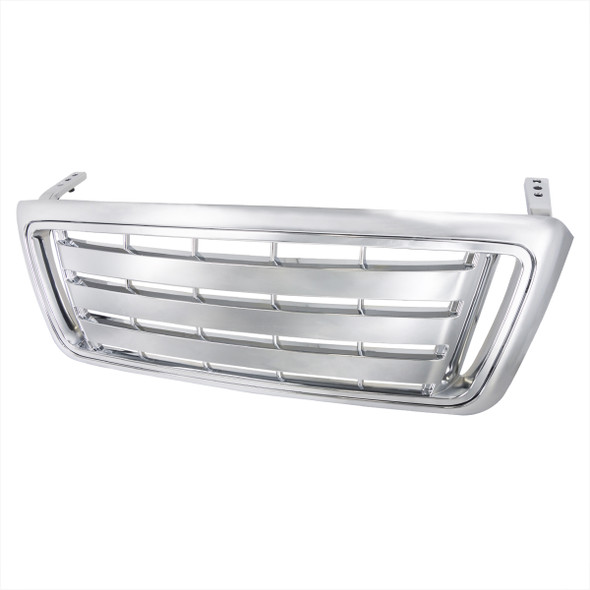 2004-2008 Ford F-150/ 2006-2008 Lincoln Mark LT Chrome ABS Billet Style Grille