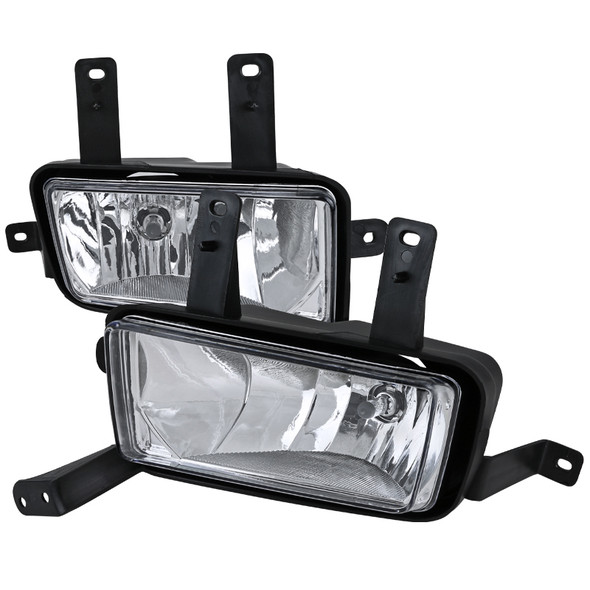 2015-2020 Chevrolet Tahoe/Suburban GMC Yukon/Yukon XL H16 Fog Lights Kit (Chrome Housing/Clear Lens)
