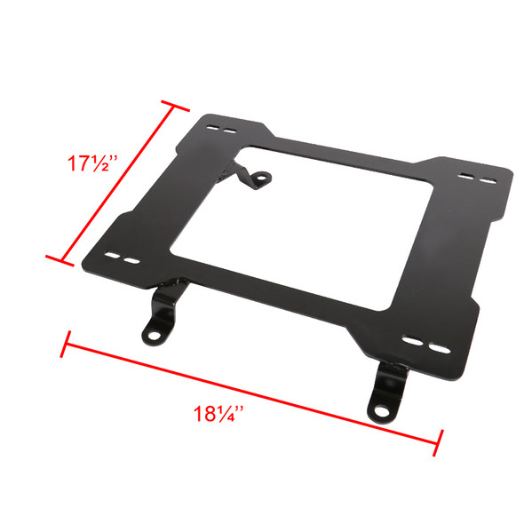 1979-1998 Ford Mustang Tensile Steel Racing Seat Mounting Brackets - 2PCS