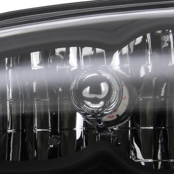 1994-1998 Ford Mustang Factory Style Headlights (Matte Black Housing/Clear Lens)