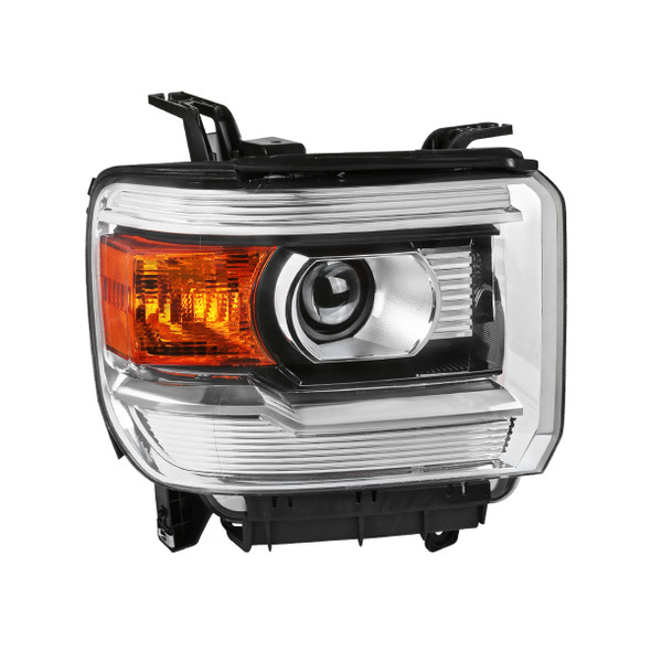 2014-2019 GMC Sierra 1500/2500HD/3500HD Clear Lens Projector Headlights - Passenger Side Only