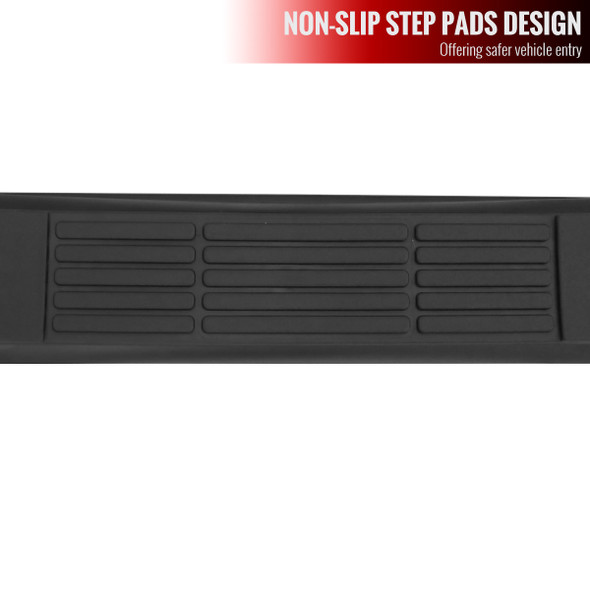 2006-2012 Toyota RAV4 Black Stainless Steel Side Step Nerf Bars