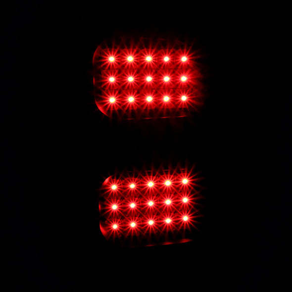 2007-2013 GMC Sierra 1500 / 2007-2014 Sierra 2500HD 3500HD LED Tail Lights - V2 (Matte Black Housing/Clear Lens)