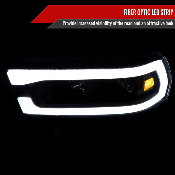 2019-2022 Dodge RAM 2500/3500/4500/5500 LED Tube Projector