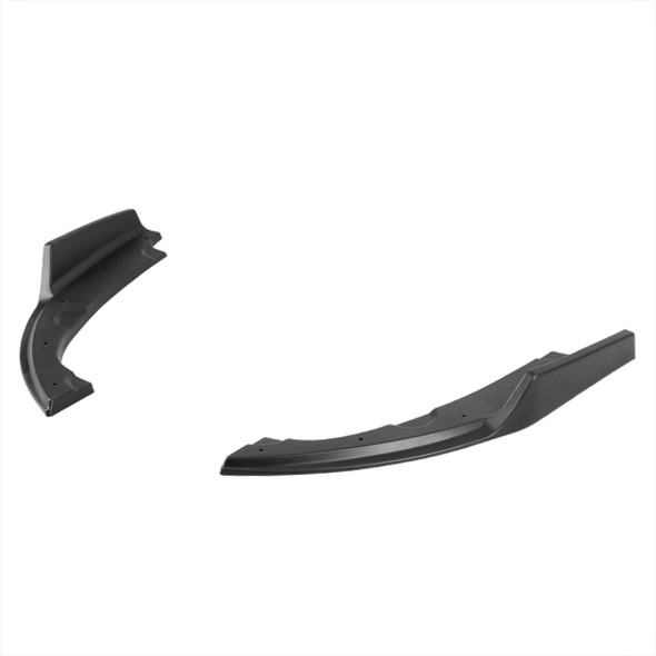 2016-2020 Honda Civic Sedan Matte Black Polypropylene Rear Bumper Lip Diffuser Set