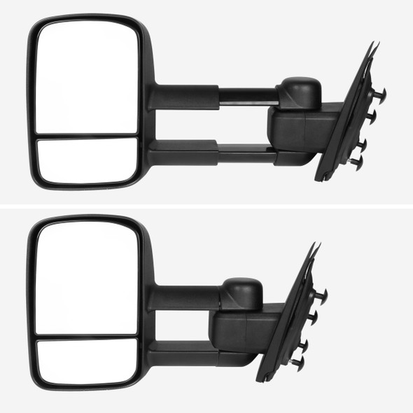 2014-2018 Chevrolet Silverado/GMC Sierra Manual Adjustable & Extendable Towing Mirrors