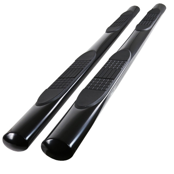 2015-2024 Chevrolet Colorado/GMC Canyon Crew Cab Black Stainless Steel Side Step Nerf Bars