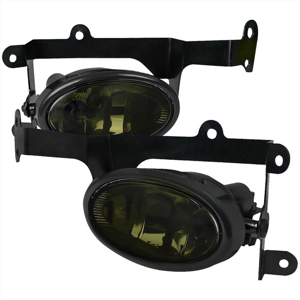 2006-2008 Honda Civic Coupe H11 Fog Lights Kit (Chrome Housing/Smoke Lens)