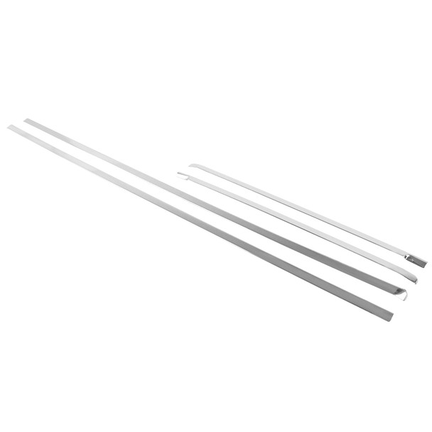 2007-2009 Chevrolet Tahoe Stainless Steel Side Door Trim Set - 4PC