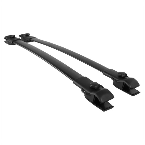 2011-2017 Toyota Sienna Aluminum Roof Top Cross Bars (Black)