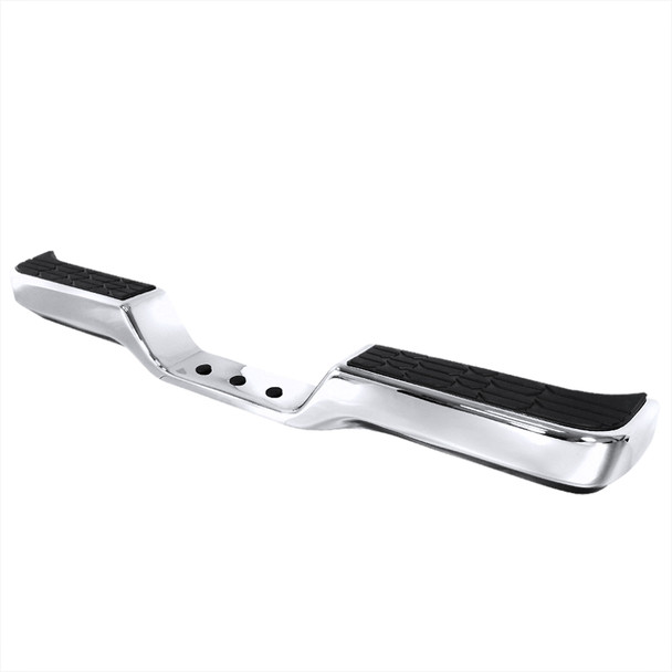 1989-1995 Toyota Pickup 2/4WD Chrome Stainless Steel Rear Step Bumper