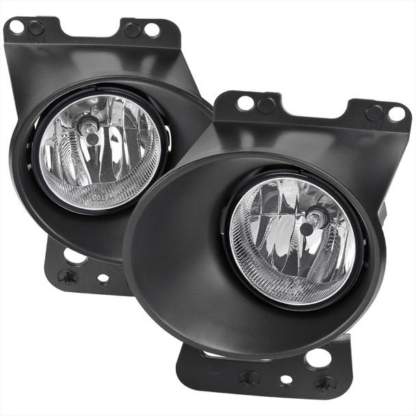 2006-2008 Ford F-150/ Lincoln Mark LT H10 Fog Lights Kit (Chrome Housing/Clear Lens)