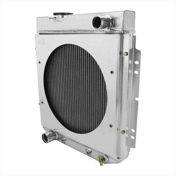 1960-1966 Ford Falcon/Mustang/Ranchero / 1961-1965 Mercury Comet 3 Row Radiator with Fan Shroud Design