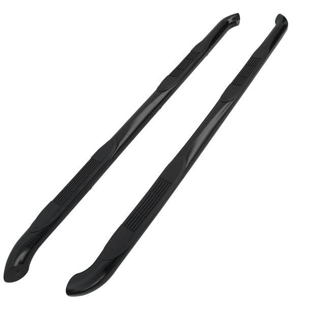 2020-2022 Jeep Gladiator JT Black 3" Side Step Nerf Bars Running Roards